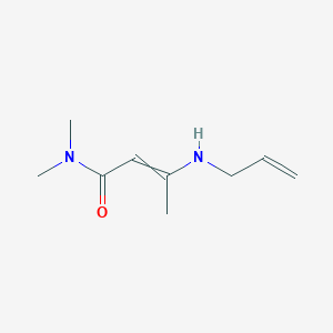 N,N-Dimethyl-3-[(prop-2-en-1-yl)amino]but-2-enamide