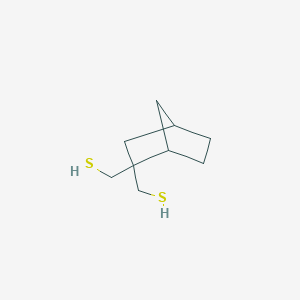 (Bicyclo[2.2.1]heptane-2,2-diyl)dimethanethiol