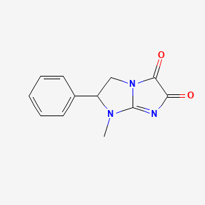 1-Methyl-2-phenyl-2,3-dihydro-1H-imidazo[1,2-a]imidazole-5,6-dione