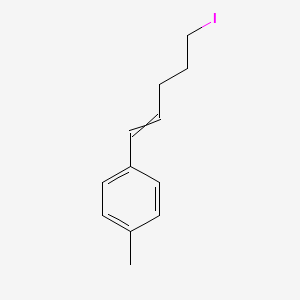 1-(5-Iodopent-1-en-1-yl)-4-methylbenzene