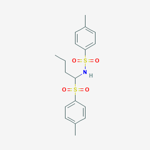 4-Methyl-N-[1-(4-methylbenzene-1-sulfonyl)butyl]benzene-1-sulfonamide