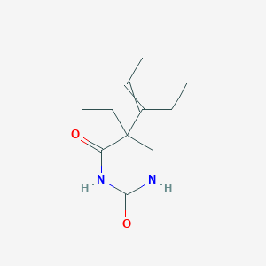 5-Ethyl-5-(pent-2-en-3-yl)dihydropyrimidine-2,4(1H,3H)-dione