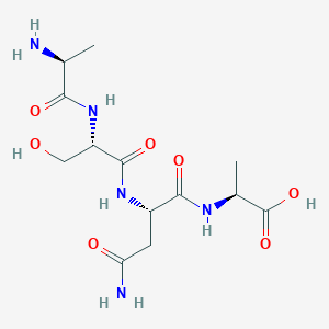 L-Alanyl-L-seryl-L-asparaginyl-L-alanine