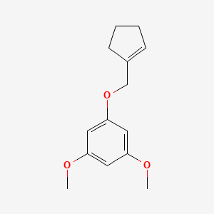 1-[(Cyclopent-1-en-1-yl)methoxy]-3,5-dimethoxybenzene