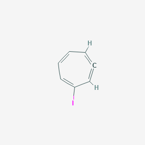 molecular formula C7H5I B14209660 4-Iodocyclohepta-1,2,4,6-tetraene CAS No. 827598-94-7