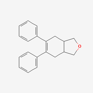 5,6-Diphenyl-1,3,3a,4,7,7a-hexahydro-2-benzofuran