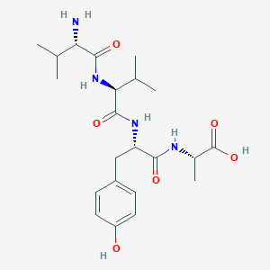 L-Valyl-L-valyl-L-tyrosyl-L-alanine