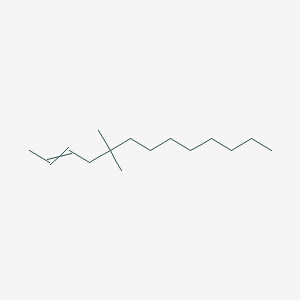 5,5-Dimethyltridec-2-ene