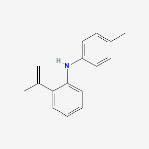 N-(4-Methylphenyl)-2-(prop-1-en-2-yl)aniline