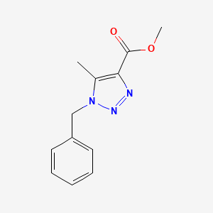 B1421002 methyl 1-benzyl-5-methyl-1H-1,2,3-triazole-4-carboxylate CAS No. 1217862-48-0