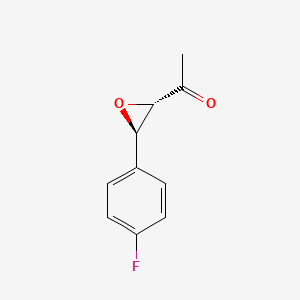 1-[(2S,3S)-3-(4-fluorophenyl)oxiran-2-yl]ethanone