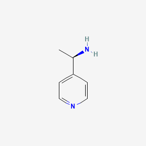 molecular formula C7H12Cl2N2 B1421031 (R)-1-(4-Pyridyl)ethylamine CAS No. 45682-36-8
