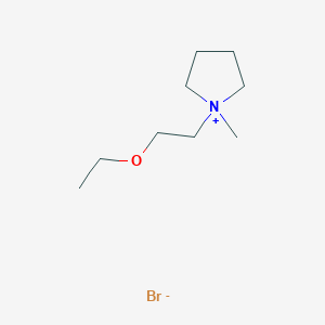 1-(2-Ethoxyethyl)-1-methylpyrrolidin-1-ium bromide