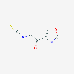 2-Isothiocyanato-1-(1,3-oxazol-4-yl)ethan-1-one