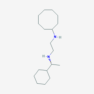 N~1~-[(1R)-1-Cyclohexylethyl]-N~2~-cyclooctylethane-1,2-diamine