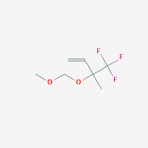 4,4,4-Trifluoro-3-(methoxymethoxy)-3-methylbut-1-ene