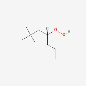 Hydroperoxide, 3,3-dimethyl-1-propylbutyl