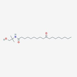 Octadecanamide, N-(2-hydroxy-1,1-dimethylethyl)-10-oxo-