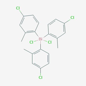 Bismuth, dichlorotris(4-chloro-2-methylphenyl)-