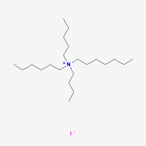 N-Butyl-N-hexyl-N-pentylheptan-1-aminium iodide