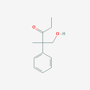 1-Hydroxy-2-methyl-2-phenylpentan-3-one