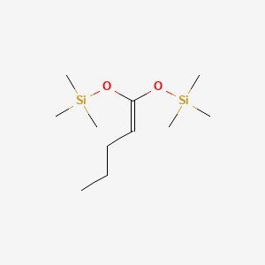 4-Butylidene-2,2,6,6-tetramethyl-3,5-dioxa-2,6-disilaheptane