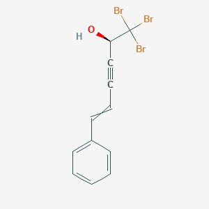 (2R)-1,1,1-Tribromo-6-phenylhex-5-en-3-yn-2-ol