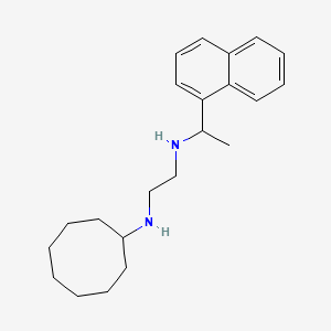 1,2-Ethanediamine, N-cyclooctyl-N'-[1-(1-naphthalenyl)ethyl]-