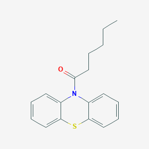 1-(10H-Phenothiazin-10-YL)hexan-1-one