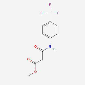 Methyl 3-oxo-3-[4-(trifluoromethyl)anilino]propanoate