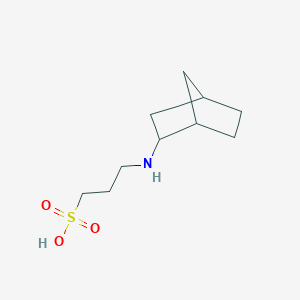 3-(2-Bicyclo[2.2.1]heptanylamino)propane-1-sulfonic acid