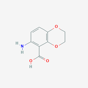 6-Amino-2,3-dihydro-1,4-benzodioxine-5-carboxylic acid