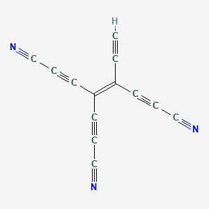 4-(Cyanoethynyl)-5-ethynyloct-4-ene-2,6-diynedinitrile