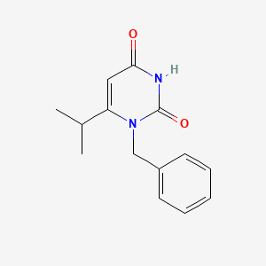 1-Benzyl-6-propan-2-ylpyrimidine-2,4-dione