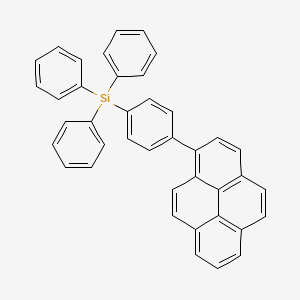 Triphenyl[4-(pyren-1-yl)phenyl]silane