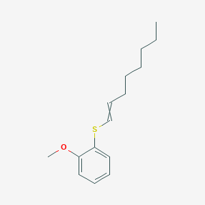 1-Methoxy-2-[(oct-1-en-1-yl)sulfanyl]benzene