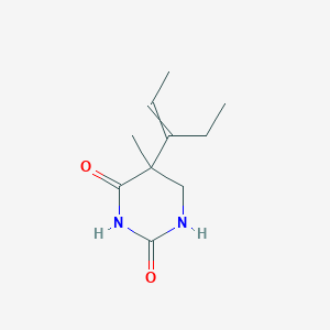 5-Methyl-5-(pent-2-en-3-yl)dihydropyrimidine-2,4(1H,3H)-dione