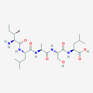 L-Isoleucyl-L-leucyl-L-alanyl-L-seryl-L-leucine