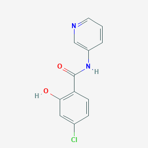 4-Chloro-2-hydroxy-N-(pyridin-3-yl)benzamide