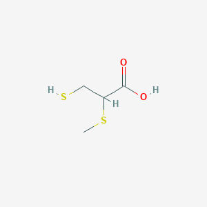 2-(Methylsulfanyl)-3-sulfanylpropanoic acid