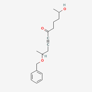 2-(Benzyloxy)-10-hydroxyundec-4-yn-6-one