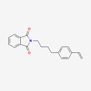 2-[4-(4-Ethenylphenyl)butyl]-1H-isoindole-1,3(2H)-dione