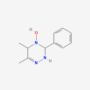 5,6-Dimethyl-3-phenyl-2,5-dihydro-1,2,4-triazin-4(3H)-ol