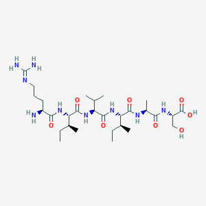 L-Serine, L-arginyl-L-isoleucyl-L-valyl-L-isoleucyl-L-alanyl-