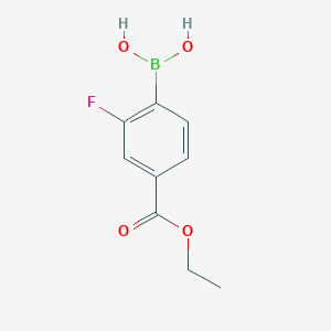 2-Fluoro-4-ethoxycarbonylphenylboronic acid