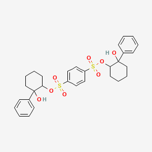 Bis(2-hydroxy-2-phenylcyclohexyl) benzene-1,4-disulfonate