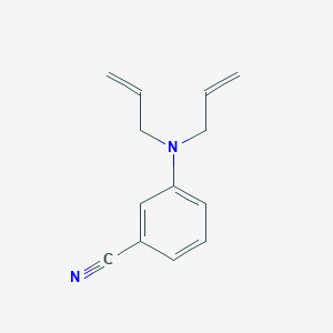 3-[Di(prop-2-en-1-yl)amino]benzonitrile