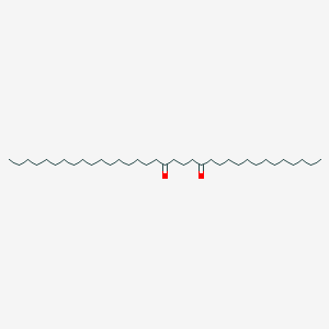 molecular formula C35H68O2 B14211474 Pentatriacontane-14,18-dione CAS No. 825629-40-1