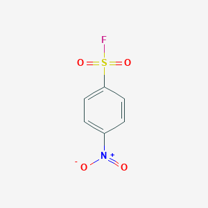 molecular formula C6H4FNO4S B142115 4-硝基苯磺酰氟 CAS No. 349-96-2