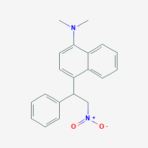 N,N-Dimethyl-4-(2-nitro-1-phenylethyl)naphthalen-1-amine